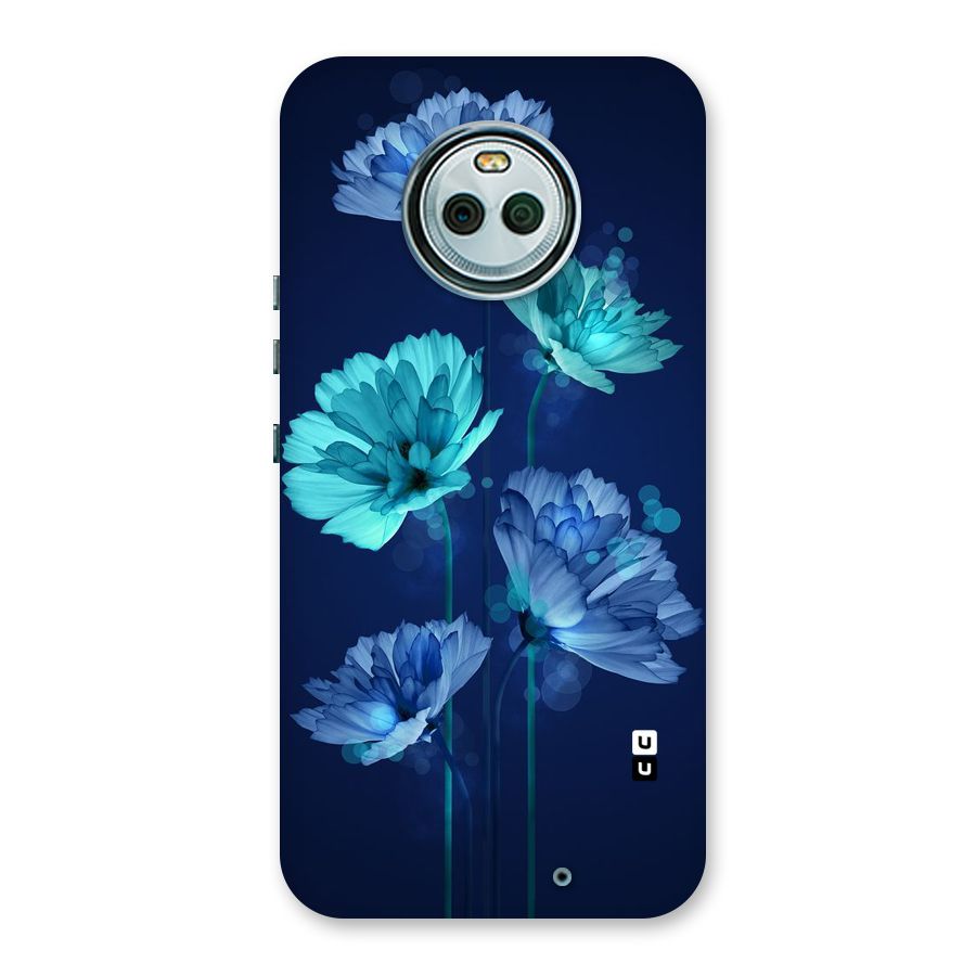 Water Flowers Back Case for Moto X4
