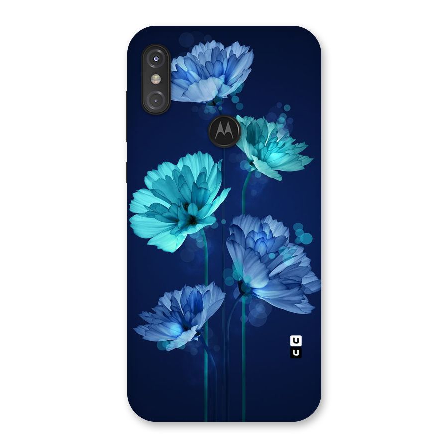 Water Flowers Back Case for Motorola One Power