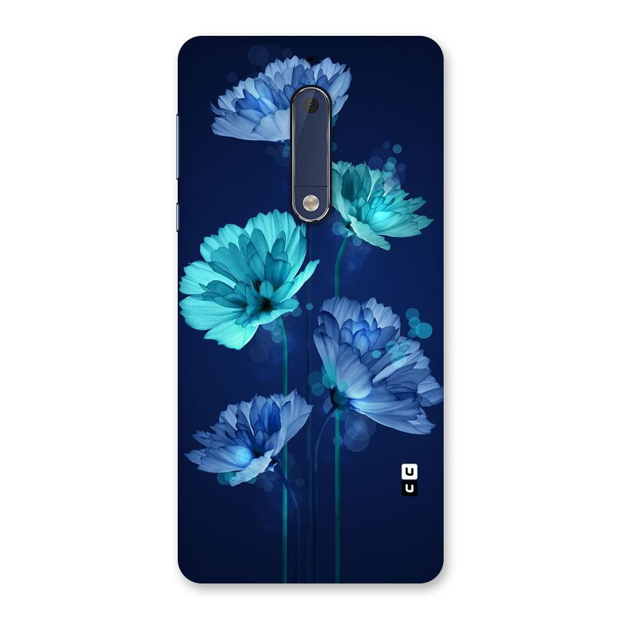 Water Flowers Back Case for Nokia 5