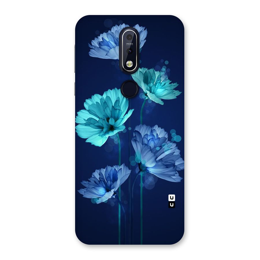 Water Flowers Back Case for Nokia 7.1