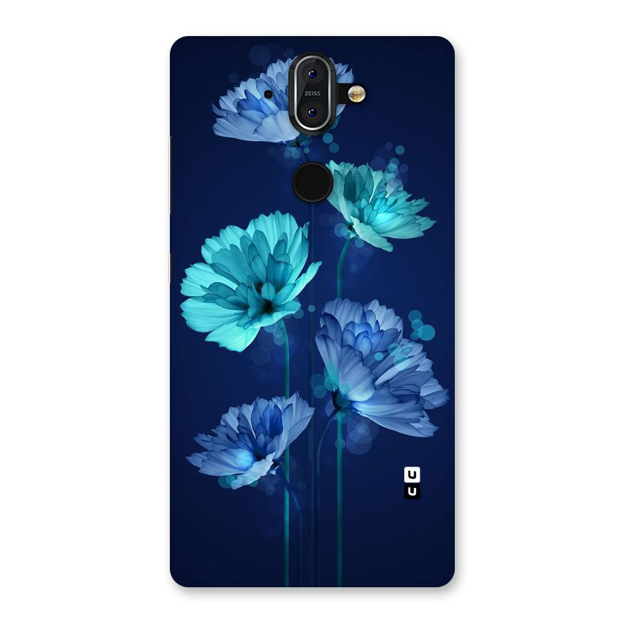 Water Flowers Back Case for Nokia 8 Sirocco