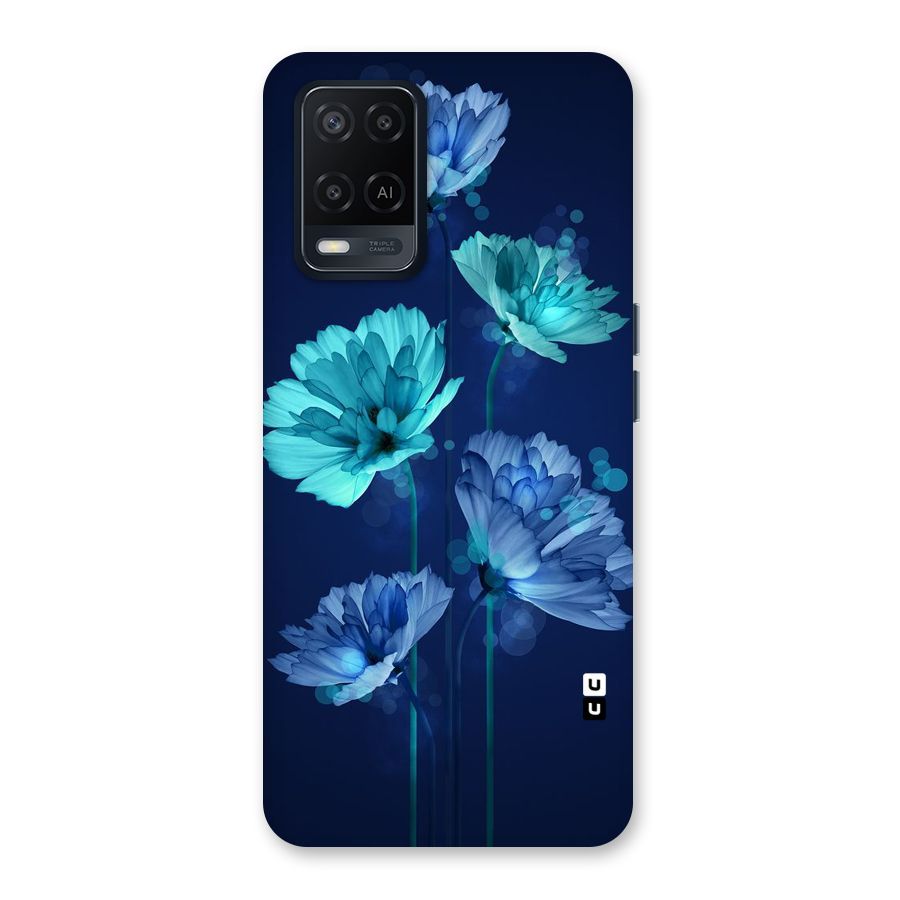 Water Flowers Back Case for Oppo A54