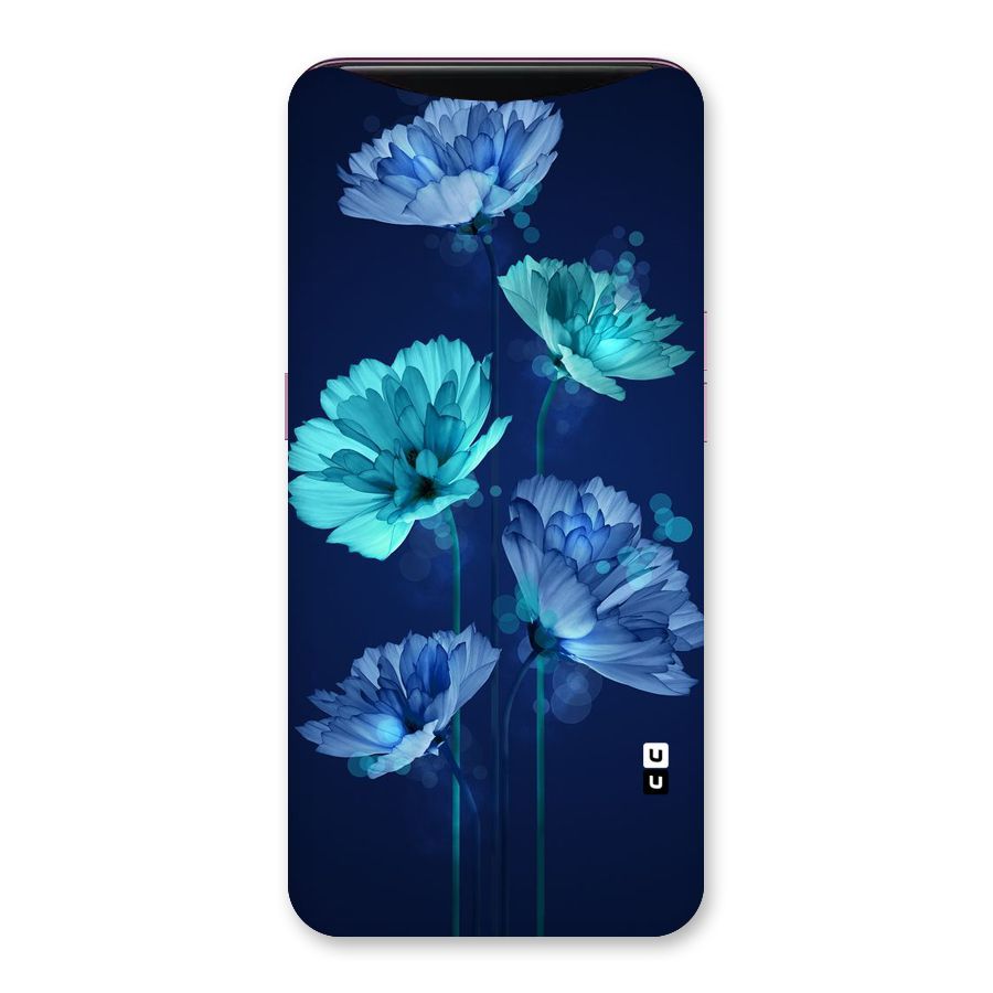 Water Flowers Back Case for Oppo Find X