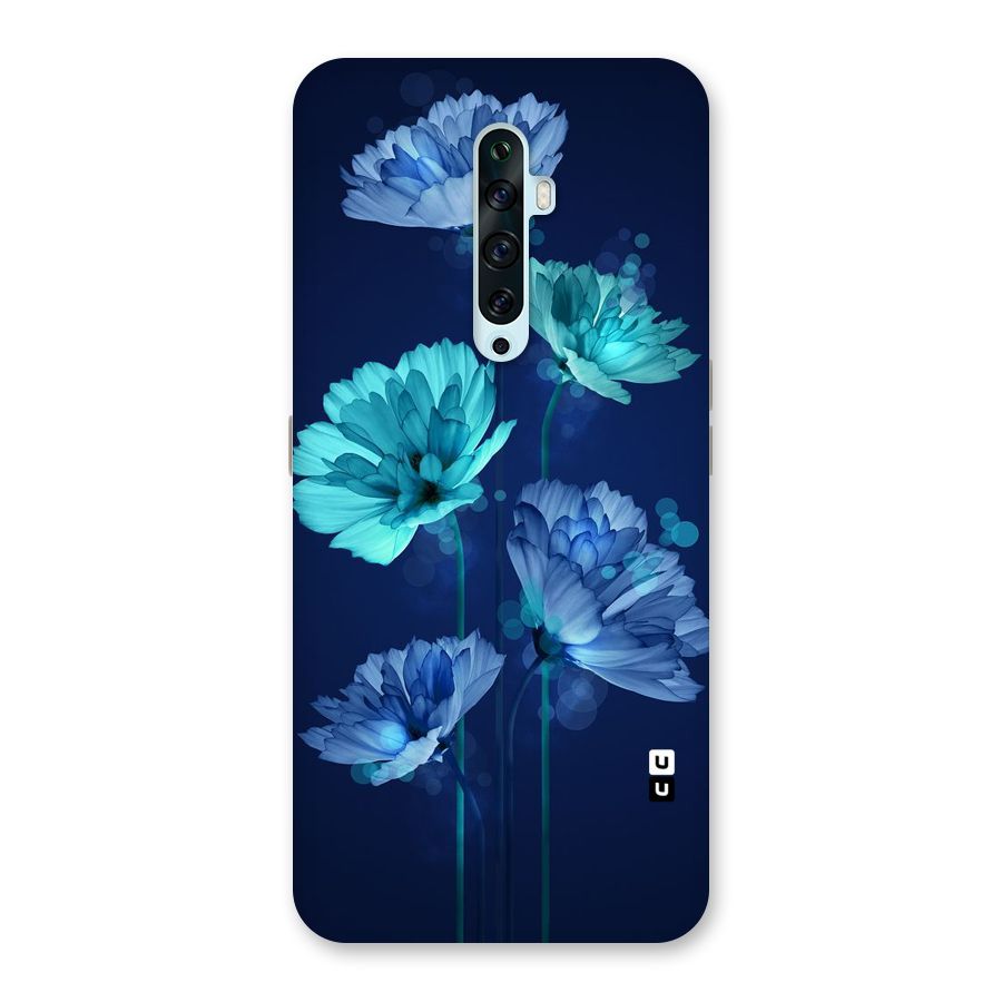 Water Flowers Back Case for Oppo Reno2 F