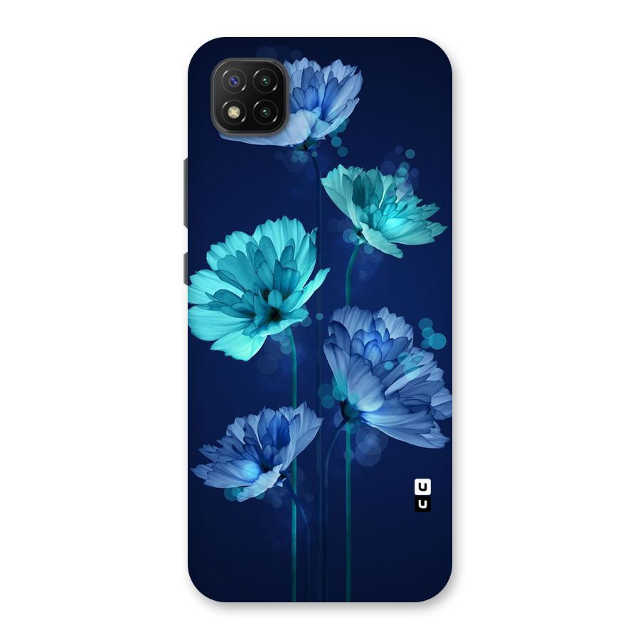 Water Flowers Back Case for Poco C3