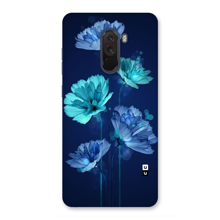 Water Flowers Back Case for Poco F1