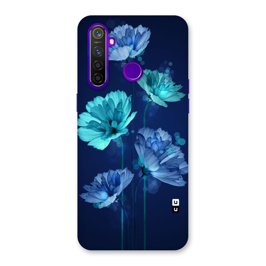 Water Flowers Back Case for Realme 5 Pro