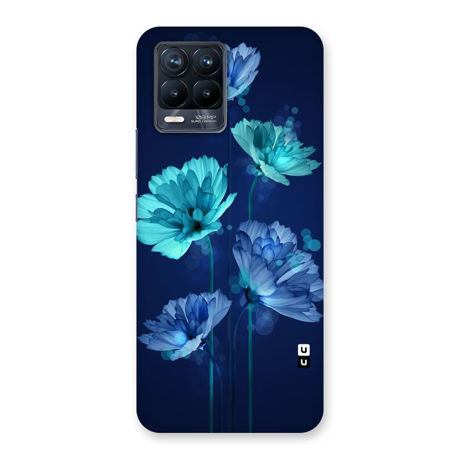 Water Flowers Back Case for Realme 8 Pro
