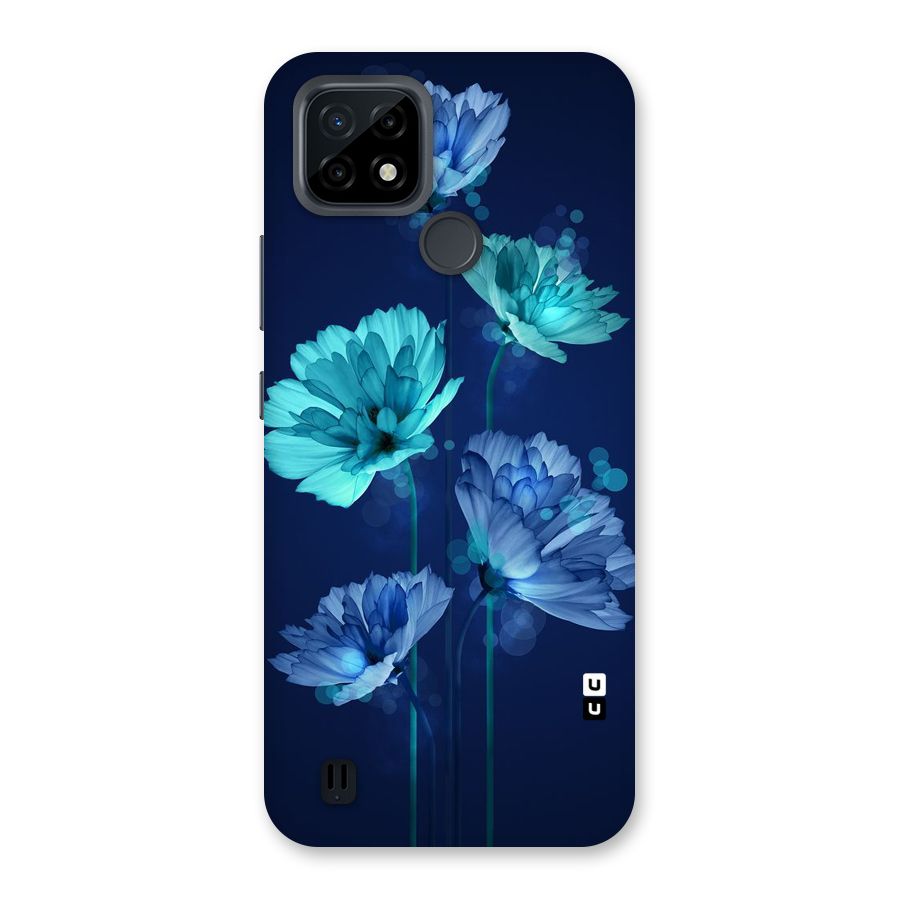 Water Flowers Back Case for Realme C21