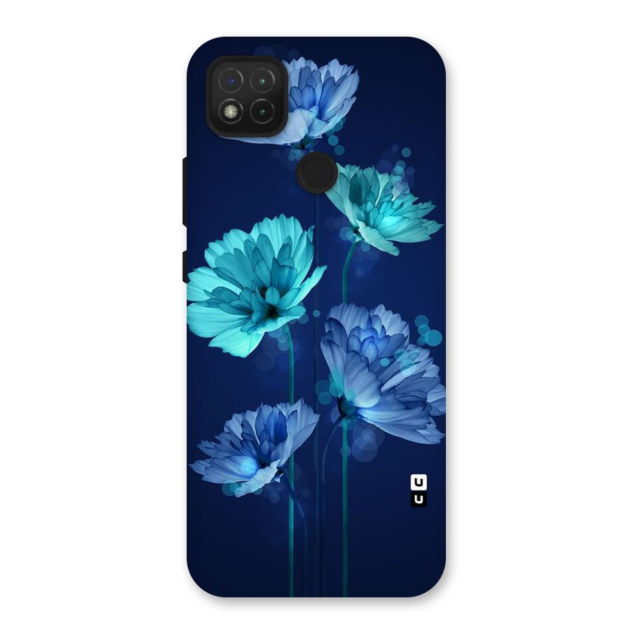 Water Flowers Back Case for Redmi 9C