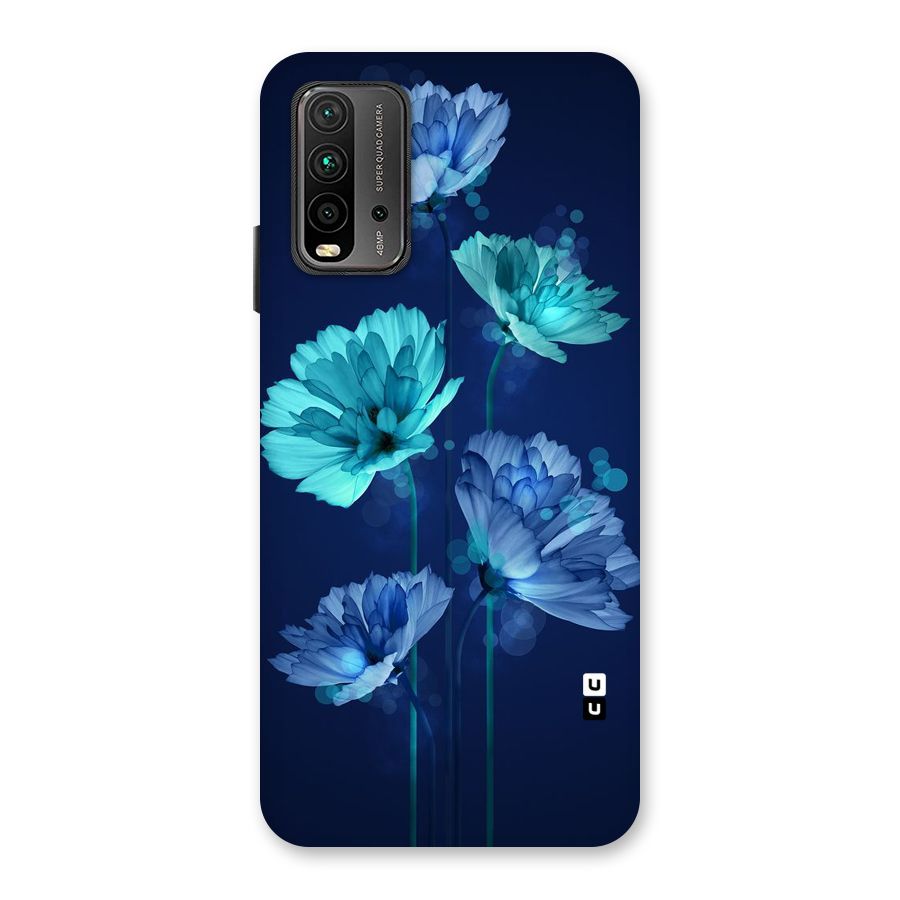 Water Flowers Back Case for Redmi 9 Power