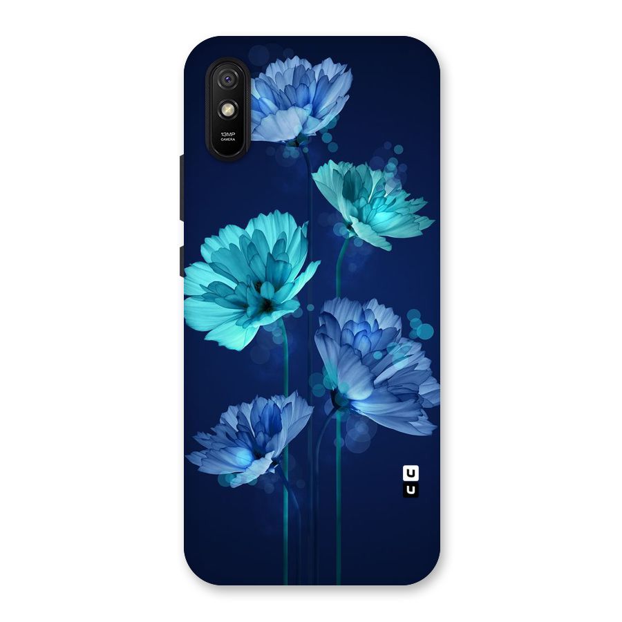 Water Flowers Back Case for Redmi 9i