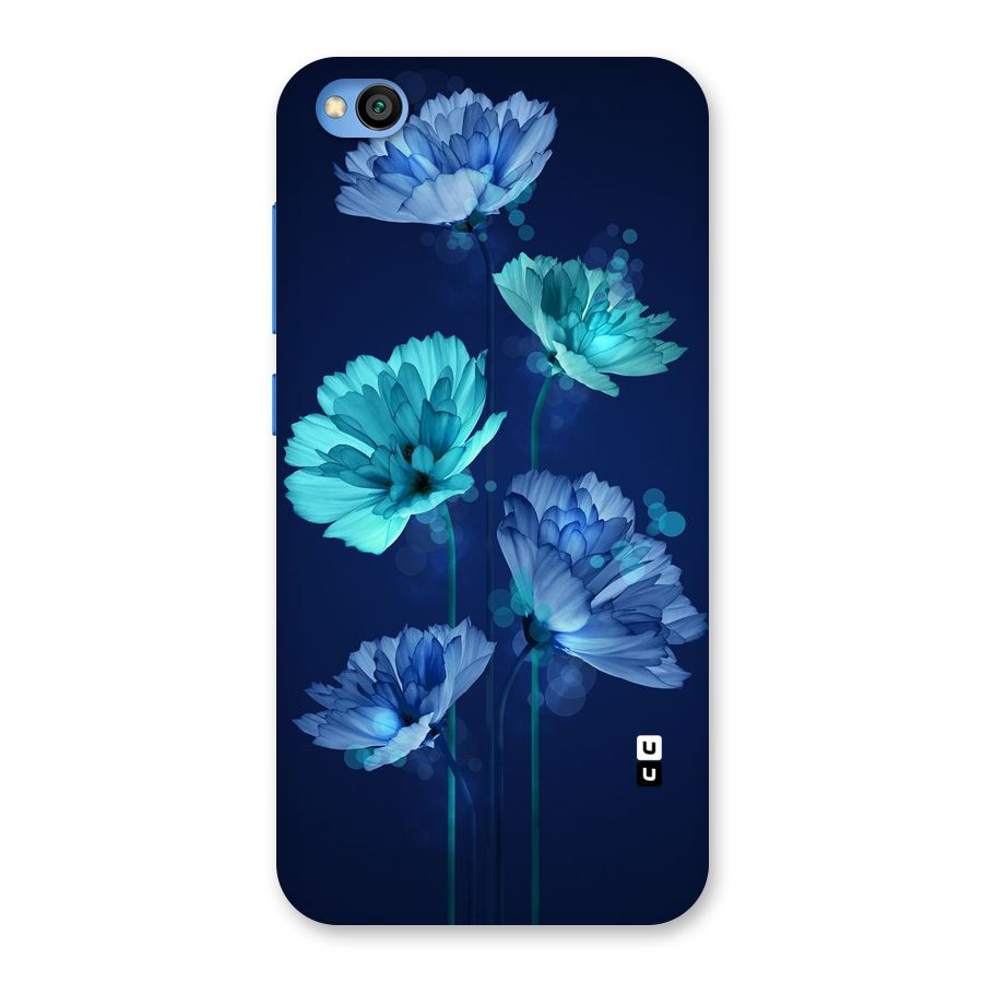 Water Flowers Back Case for Redmi Go