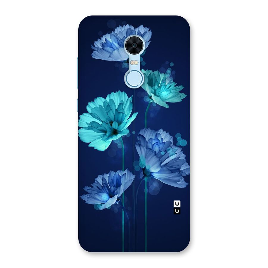 Water Flowers Back Case for Redmi Note 5