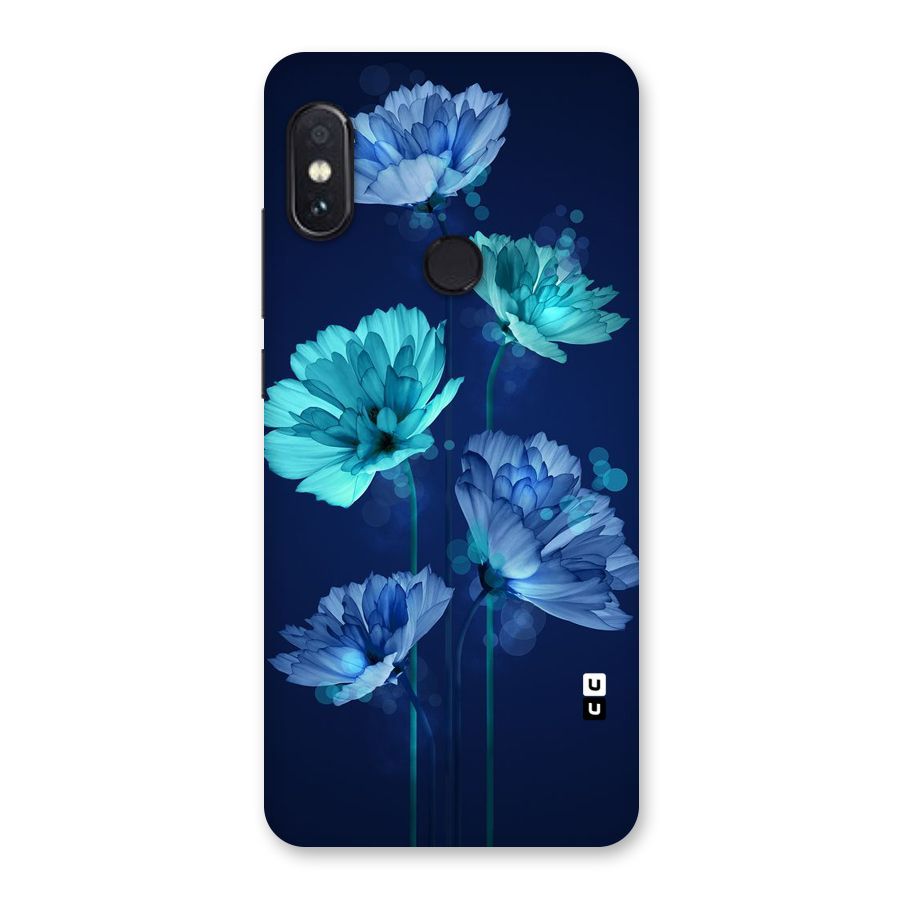Water Flowers Back Case for Redmi Note 5 Pro