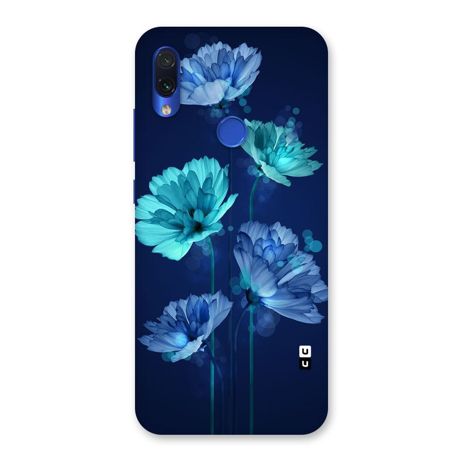 Water Flowers Back Case for Redmi Note 7