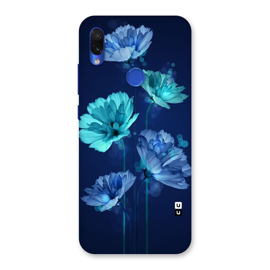 Water Flowers Back Case for Redmi Note 7S