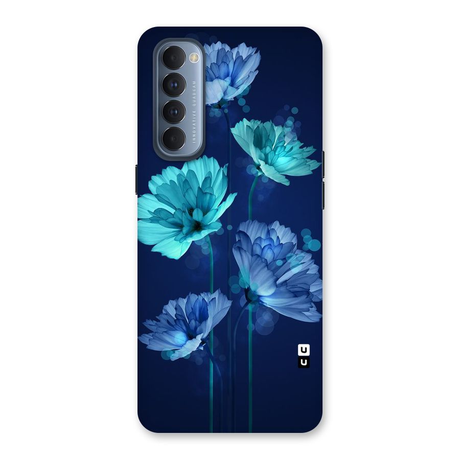Water Flowers Back Case for Reno4 Pro