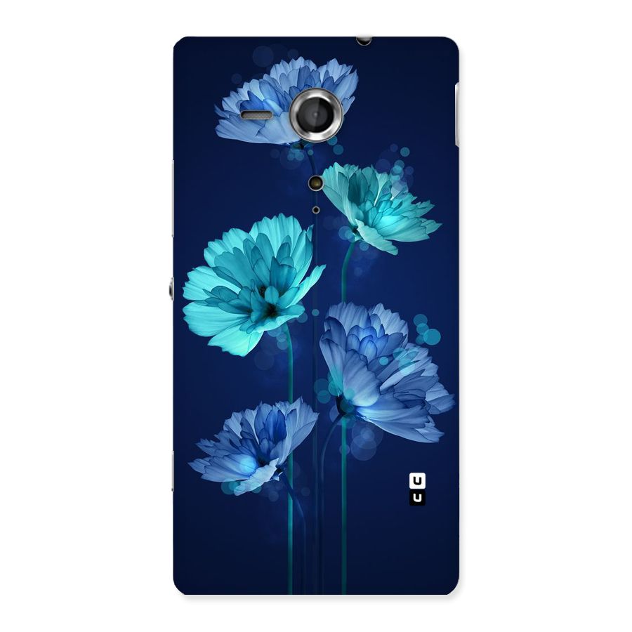 Water Flowers Back Case for Sony Xperia SP