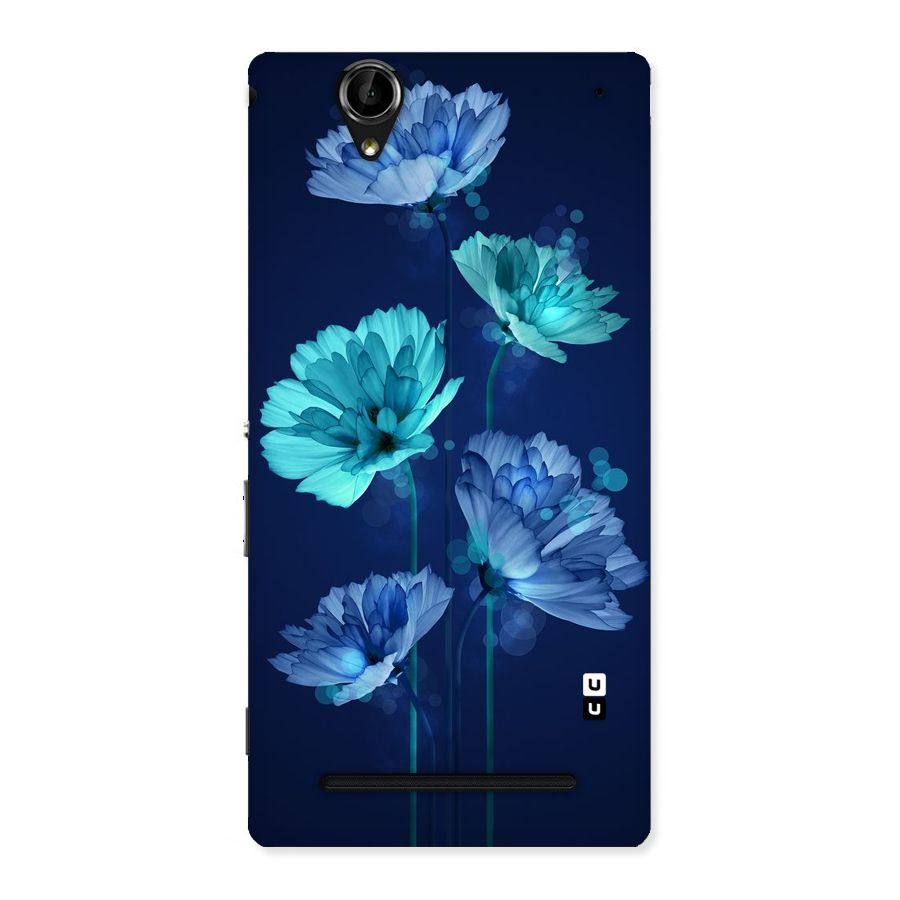 Water Flowers Back Case for Sony Xperia T2