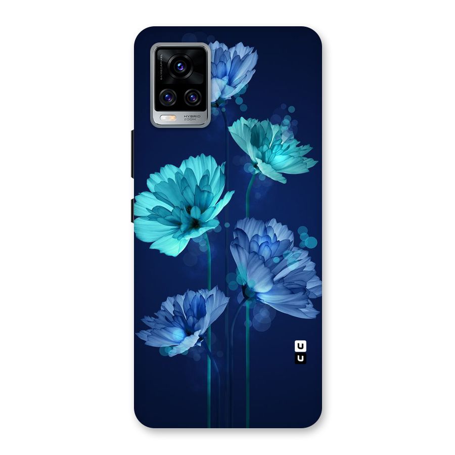 Water Flowers Back Case for Vivo V20 Pro