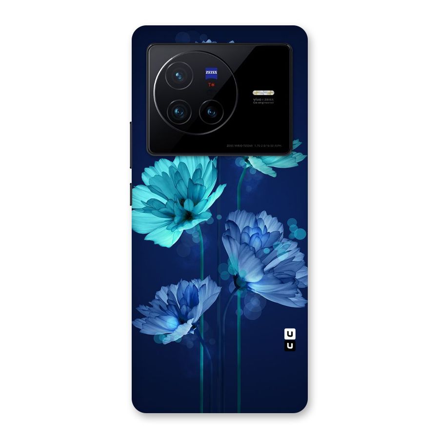 Water Flowers Back Case for Vivo X80