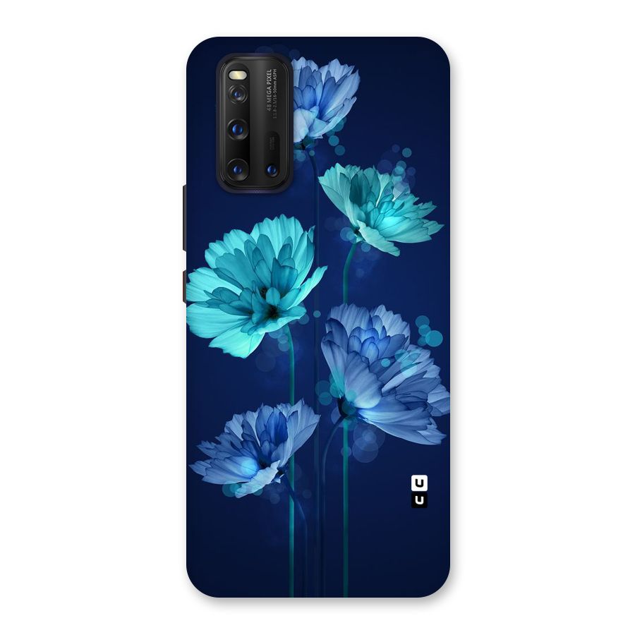Water Flowers Back Case for Vivo iQOO 3