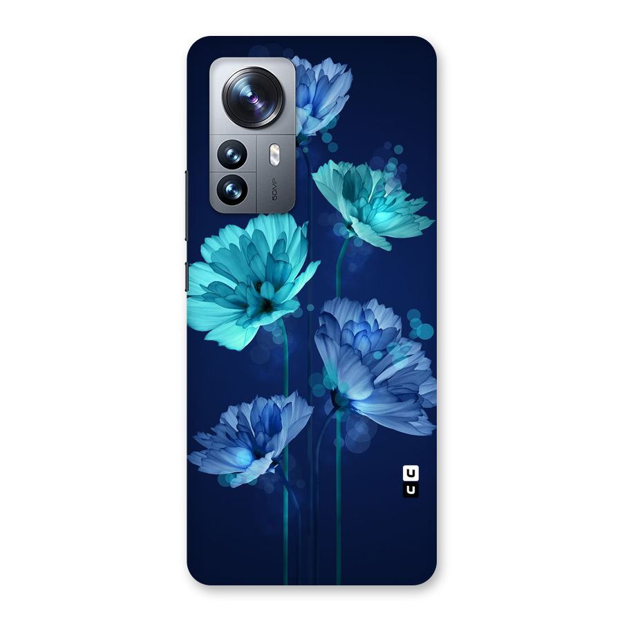 Water Flowers Back Case for Xiaomi 12 Pro