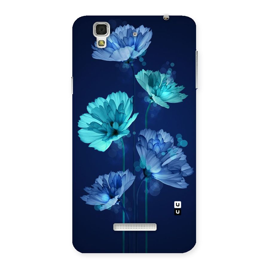 Water Flowers Back Case for Yu Yureka
