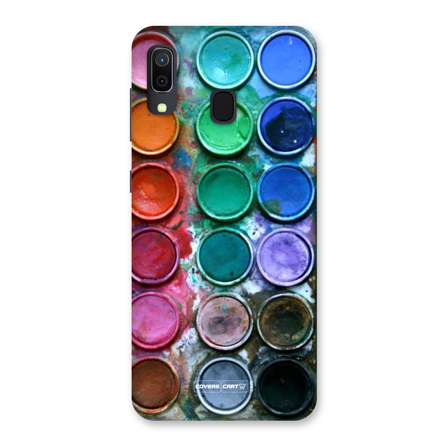 Water Paint Box Back Case for Galaxy A20