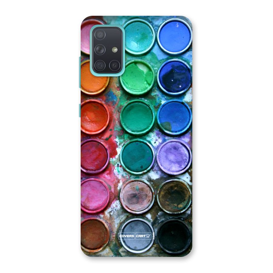 Water Paint Box Back Case for Galaxy A71