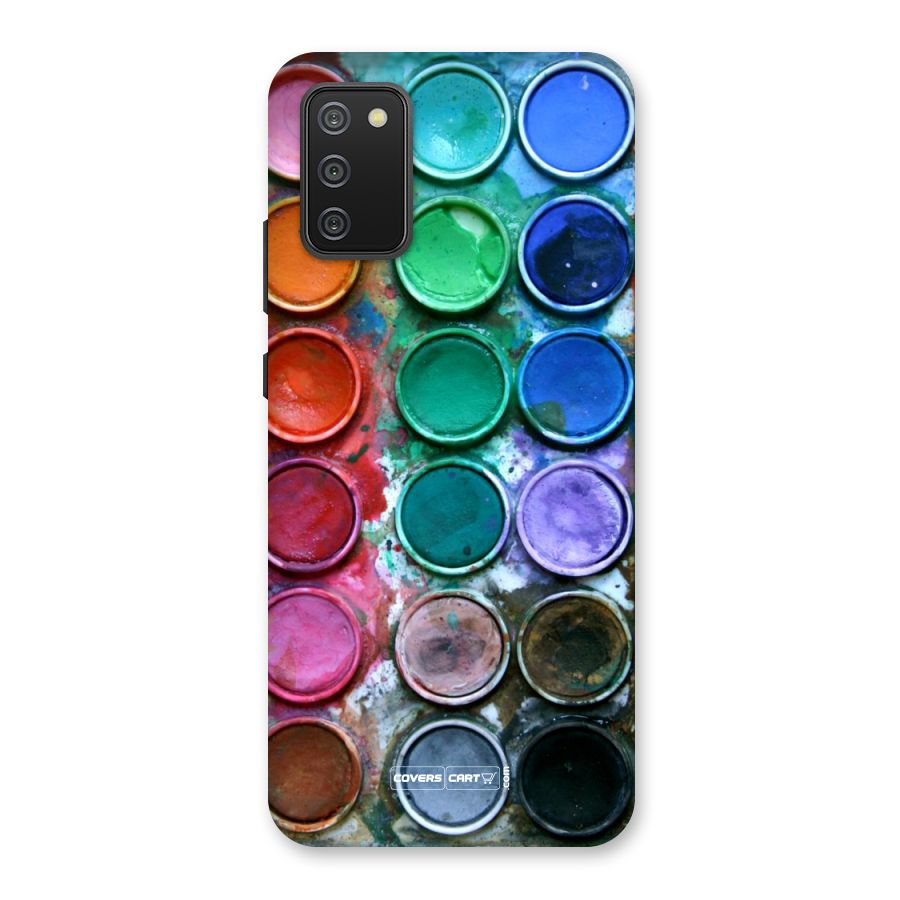 Water Paint Box Back Case for Galaxy M02s