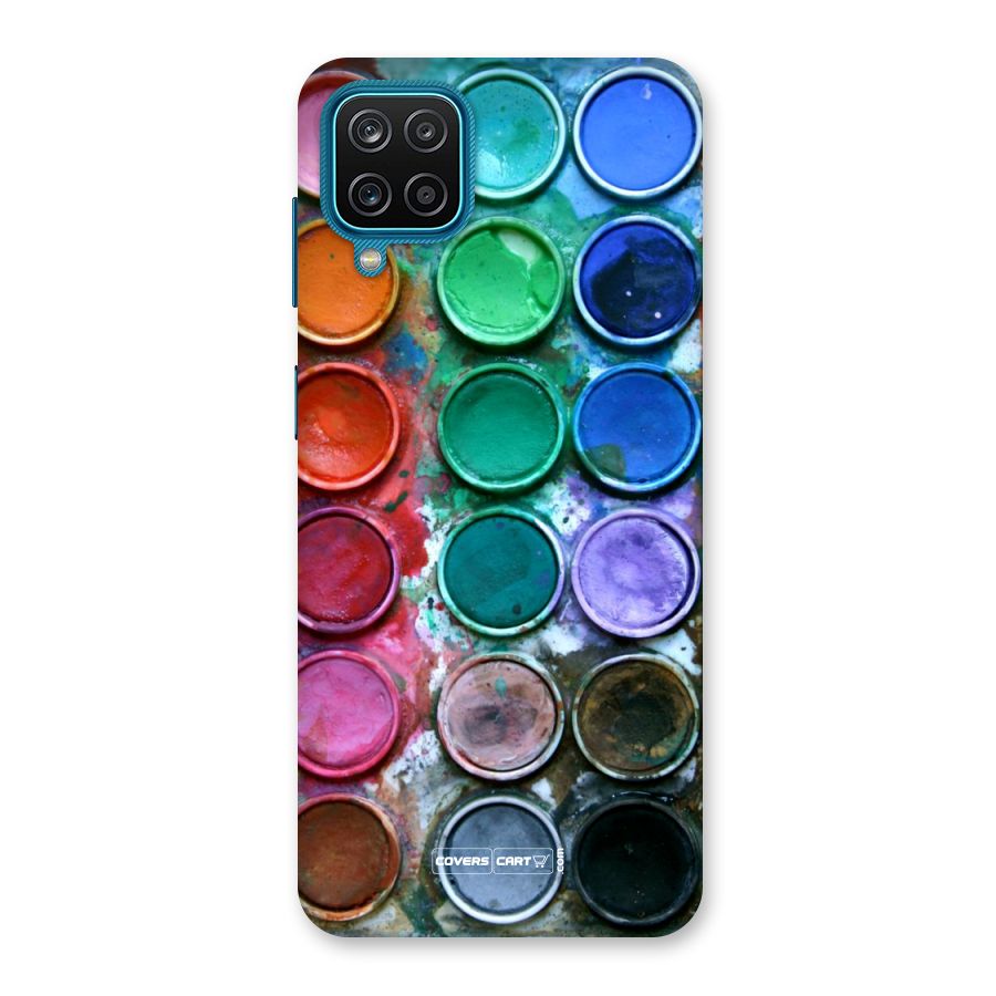 Water Paint Box Back Case for Galaxy M12