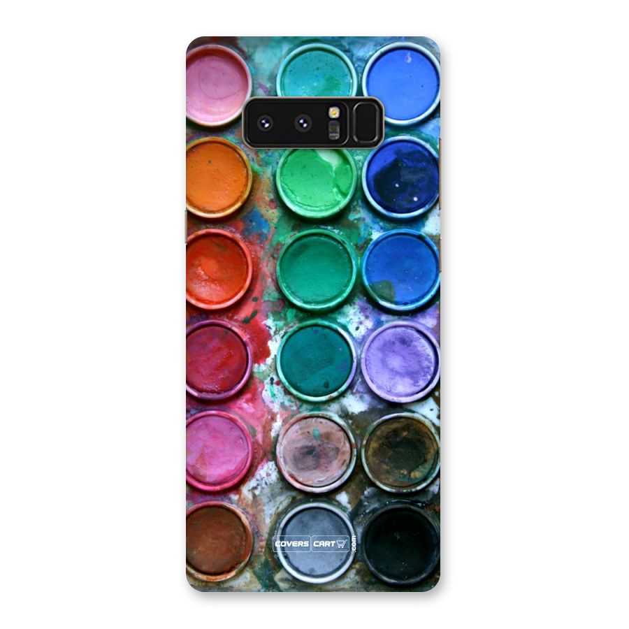 Water Paint Box Back Case for Galaxy Note 8