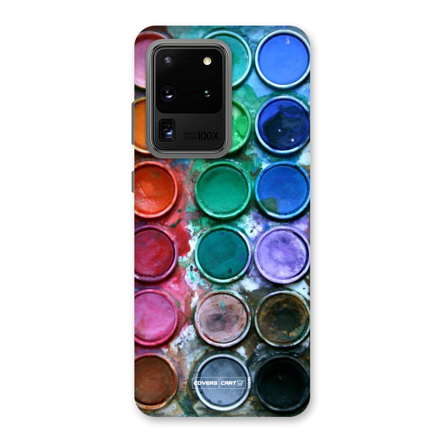 Water Paint Box Back Case for Galaxy S20 Ultra