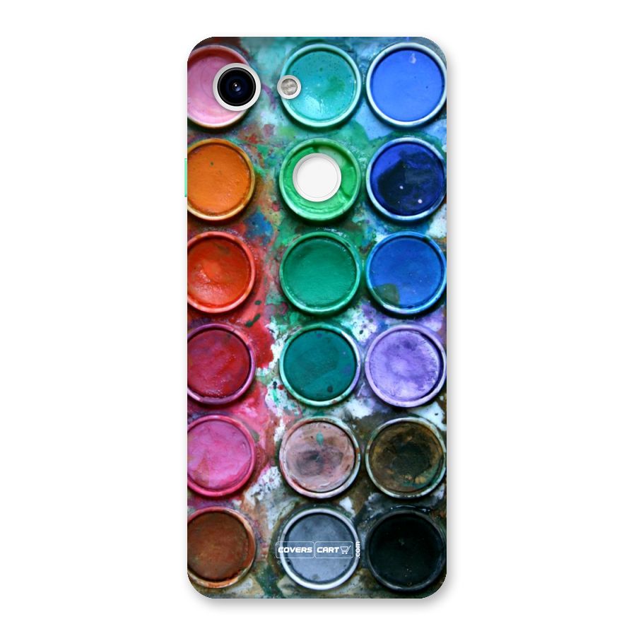Water Paint Box Back Case for Google Pixel 3