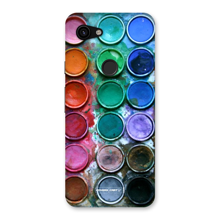 Water Paint Box Back Case for Google Pixel 3a