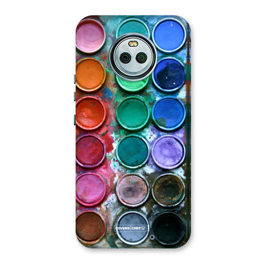 Water Paint Box Back Case for Moto X4