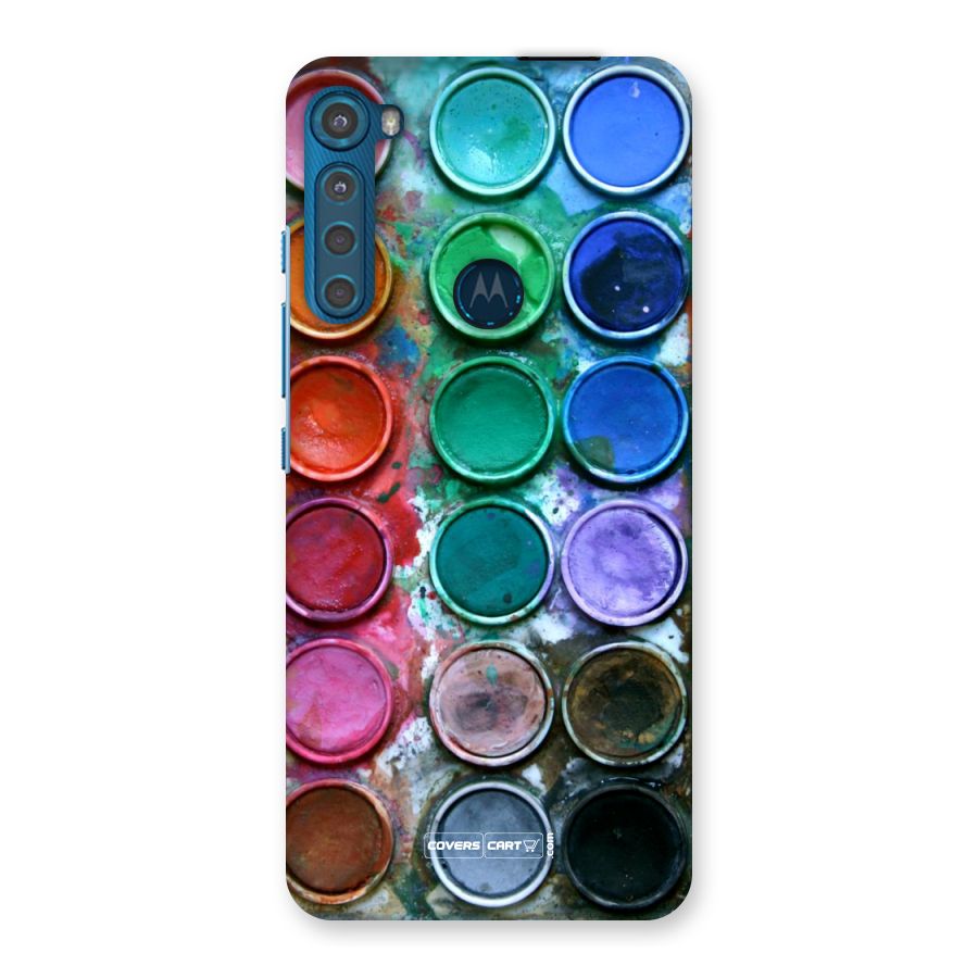 Water Paint Box Back Case for Motorola One Fusion Plus