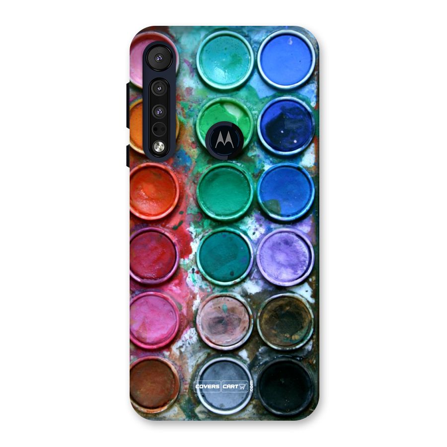 Water Paint Box Back Case for Motorola One Macro