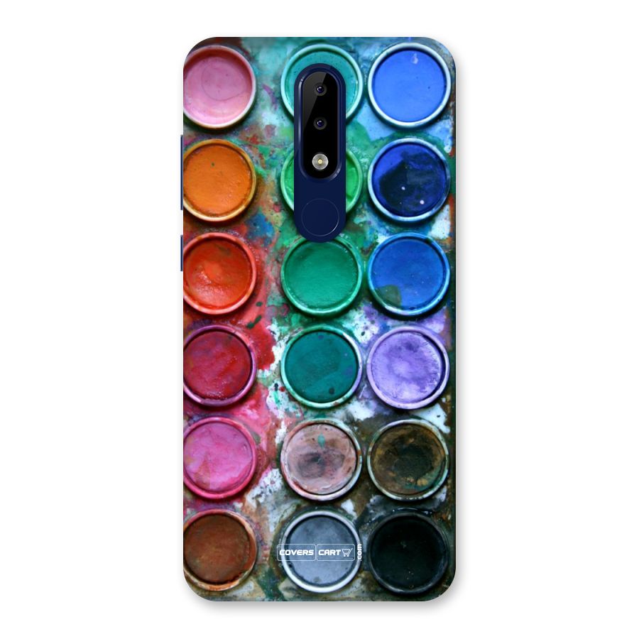 Water Paint Box Back Case for Nokia 5.1 Plus