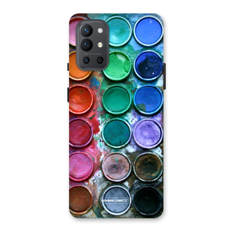 Water Paint Box Back Case for OnePlus 9R