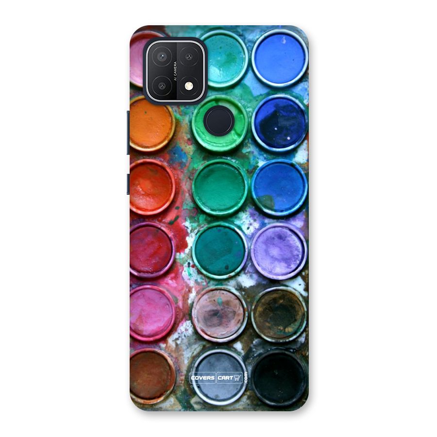 Water Paint Box Back Case for Oppo A15s