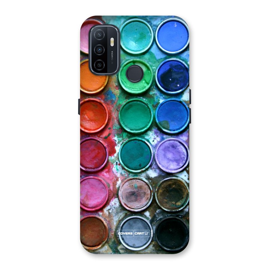 Water Paint Box Back Case for Oppo A32