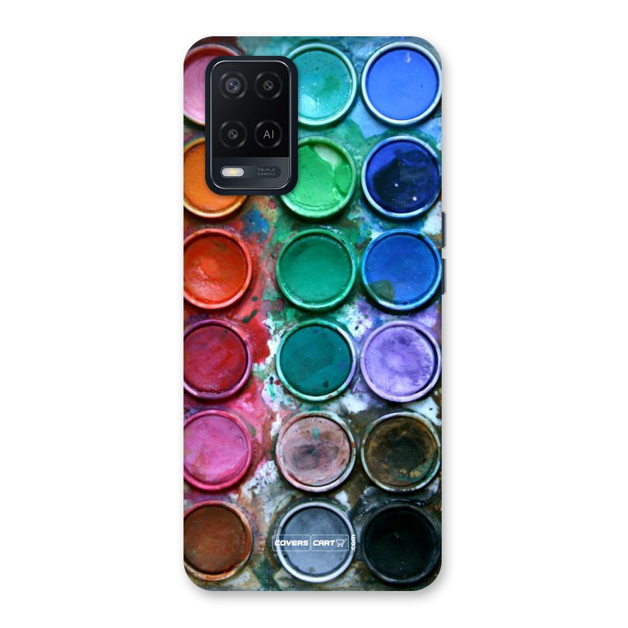 Water Paint Box Back Case for Oppo A54