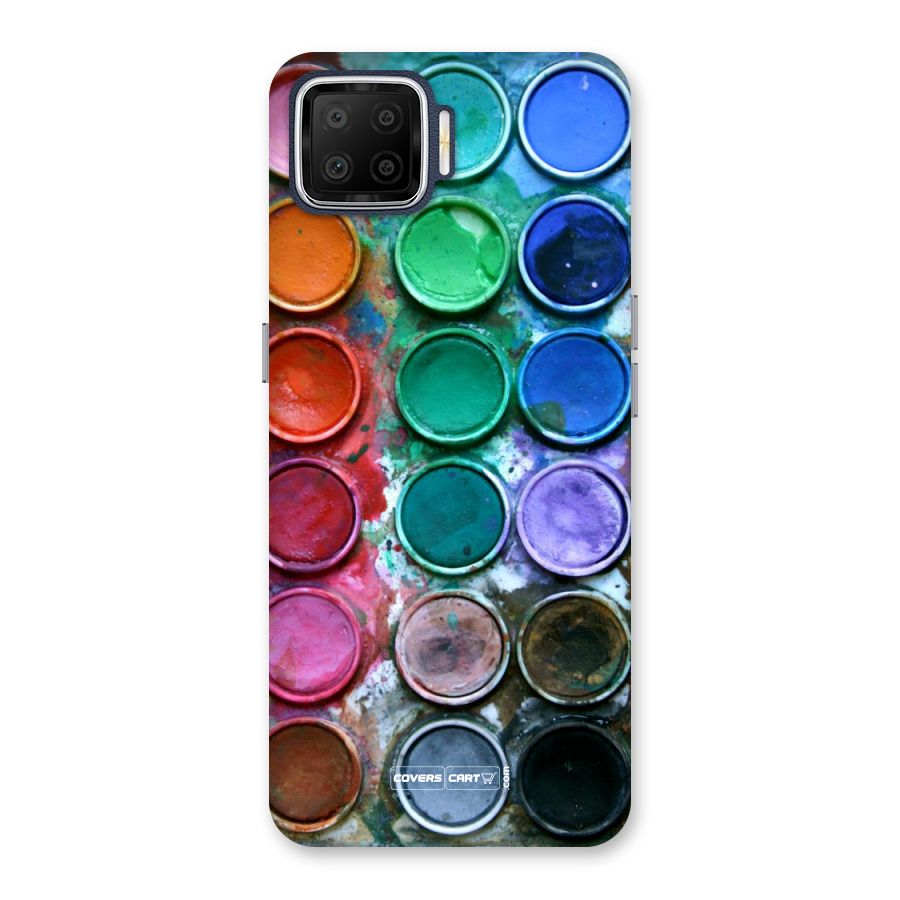 Water Paint Box Back Case for Oppo F17
