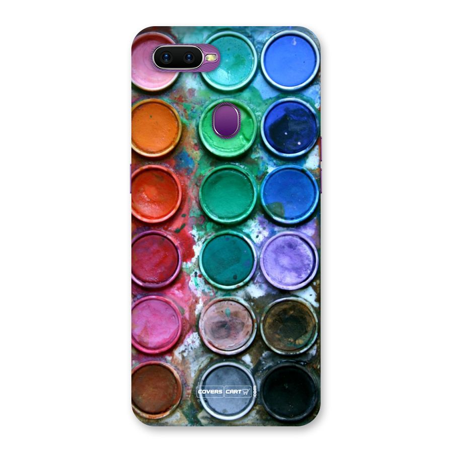 Water Paint Box Back Case for Oppo F9