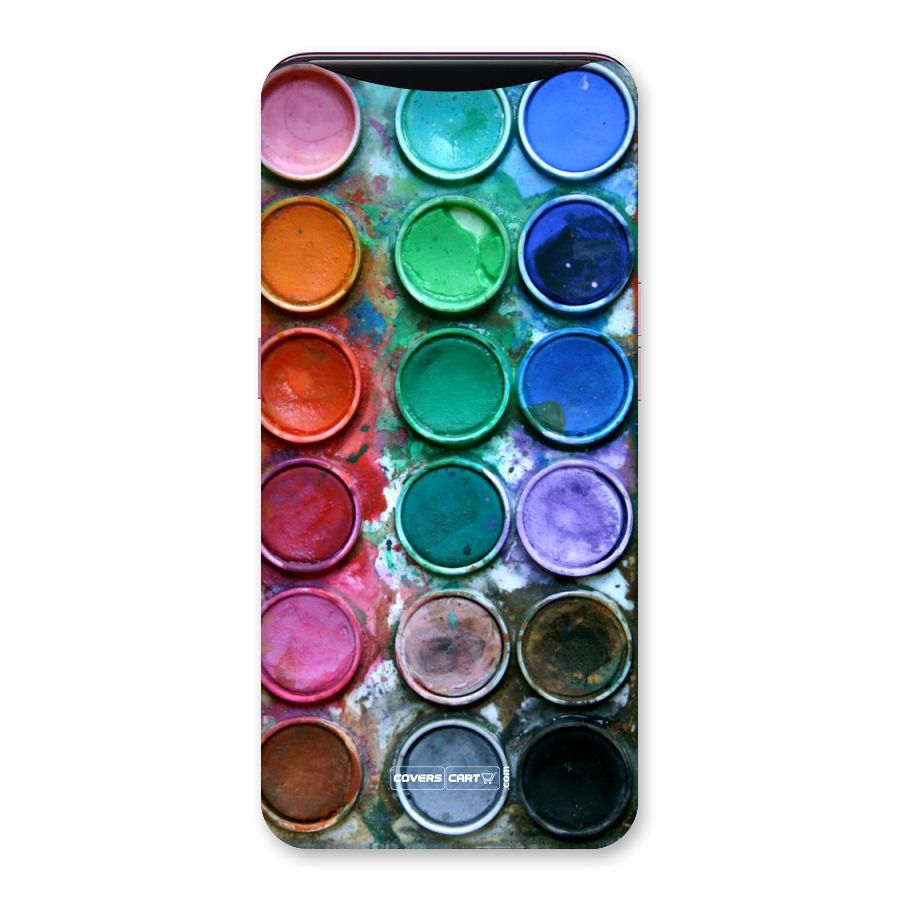 Water Paint Box Back Case for Oppo Find X