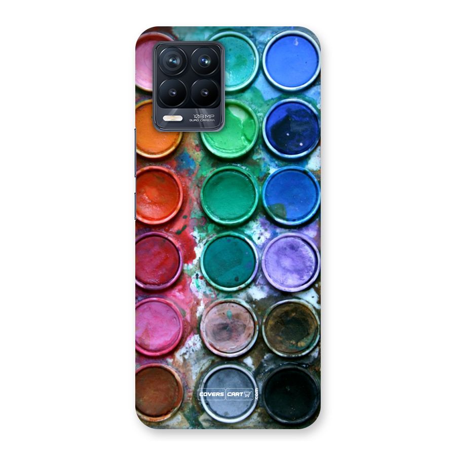 Water Paint Box Back Case for Realme 8 Pro
