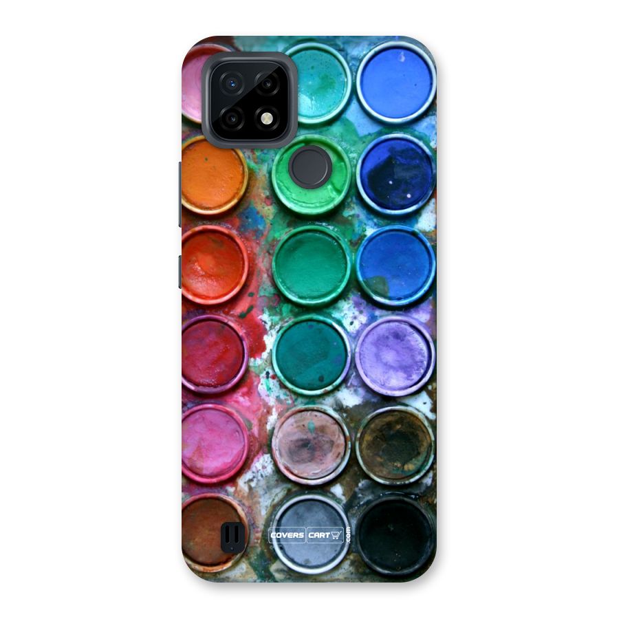 Water Paint Box Back Case for Realme C21